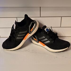 Adidas UltraBoost 20 X NASA Running Shoes Women's Size 8 Black Carbon FZ0174